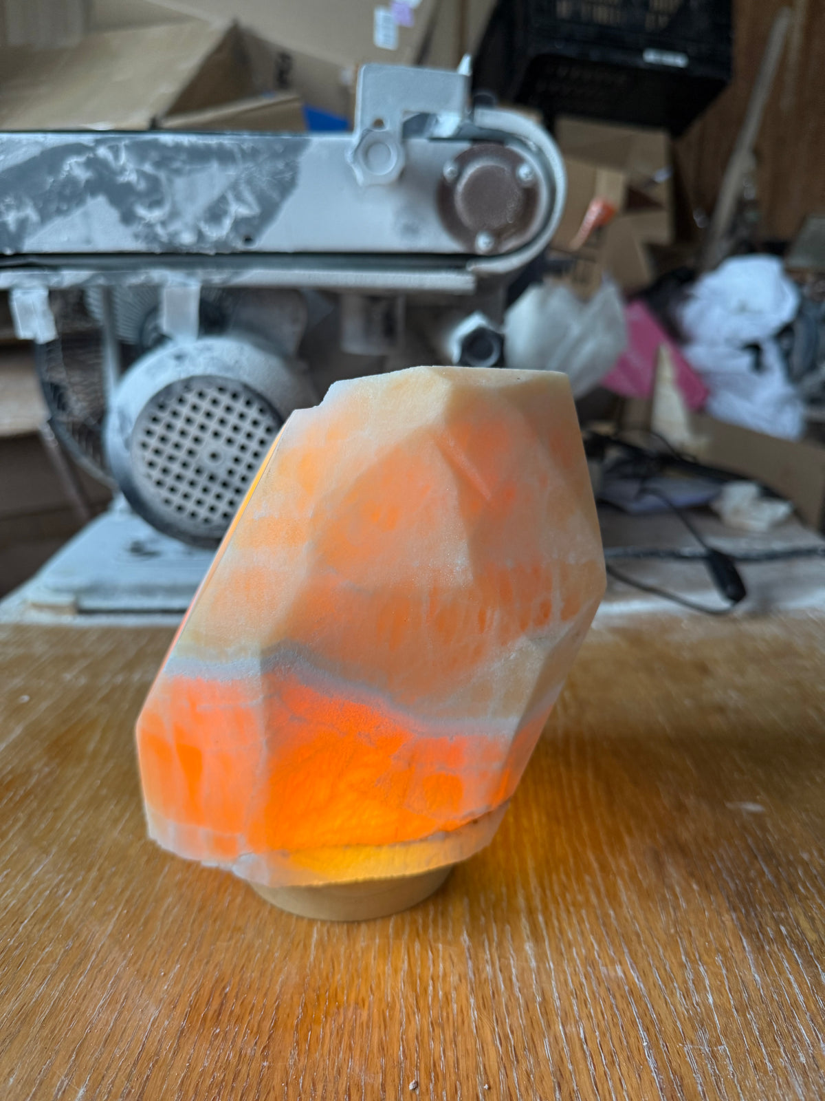 Warm Glow; Honeycomb Calcite