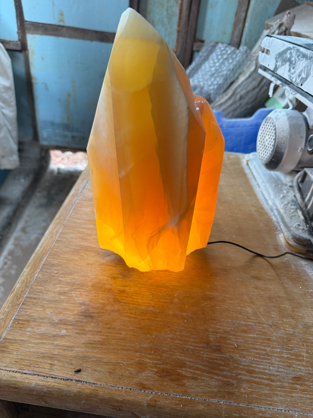 Large Glow lamp aka Rhino horn