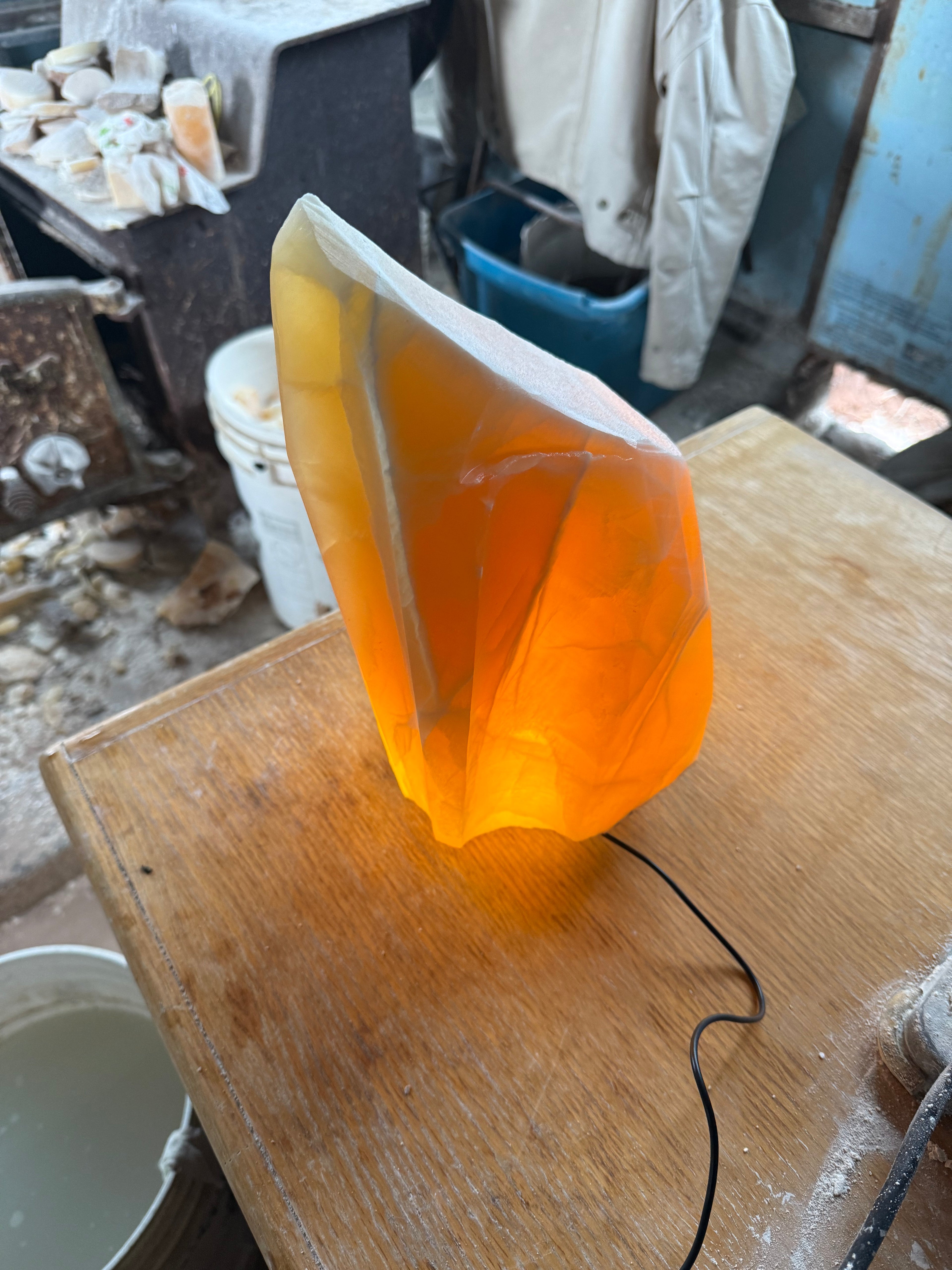 Large Glow lamp aka Rhino horn