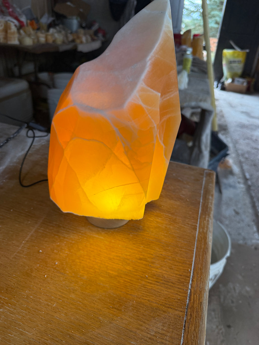 Large Glow lamp aka Rhino horn