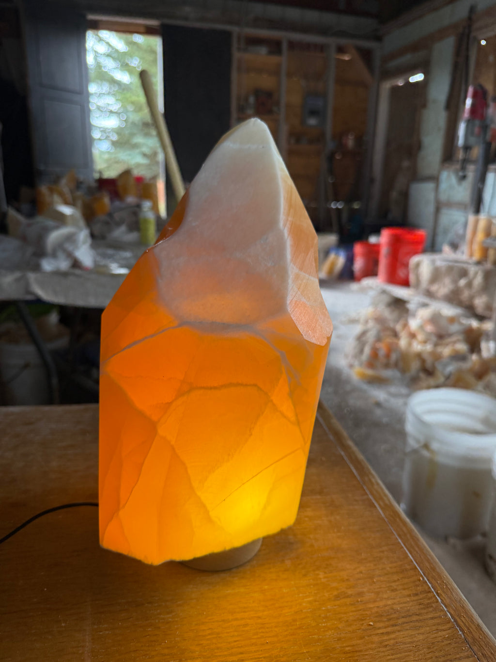 Large Glow lamp aka Rhino horn