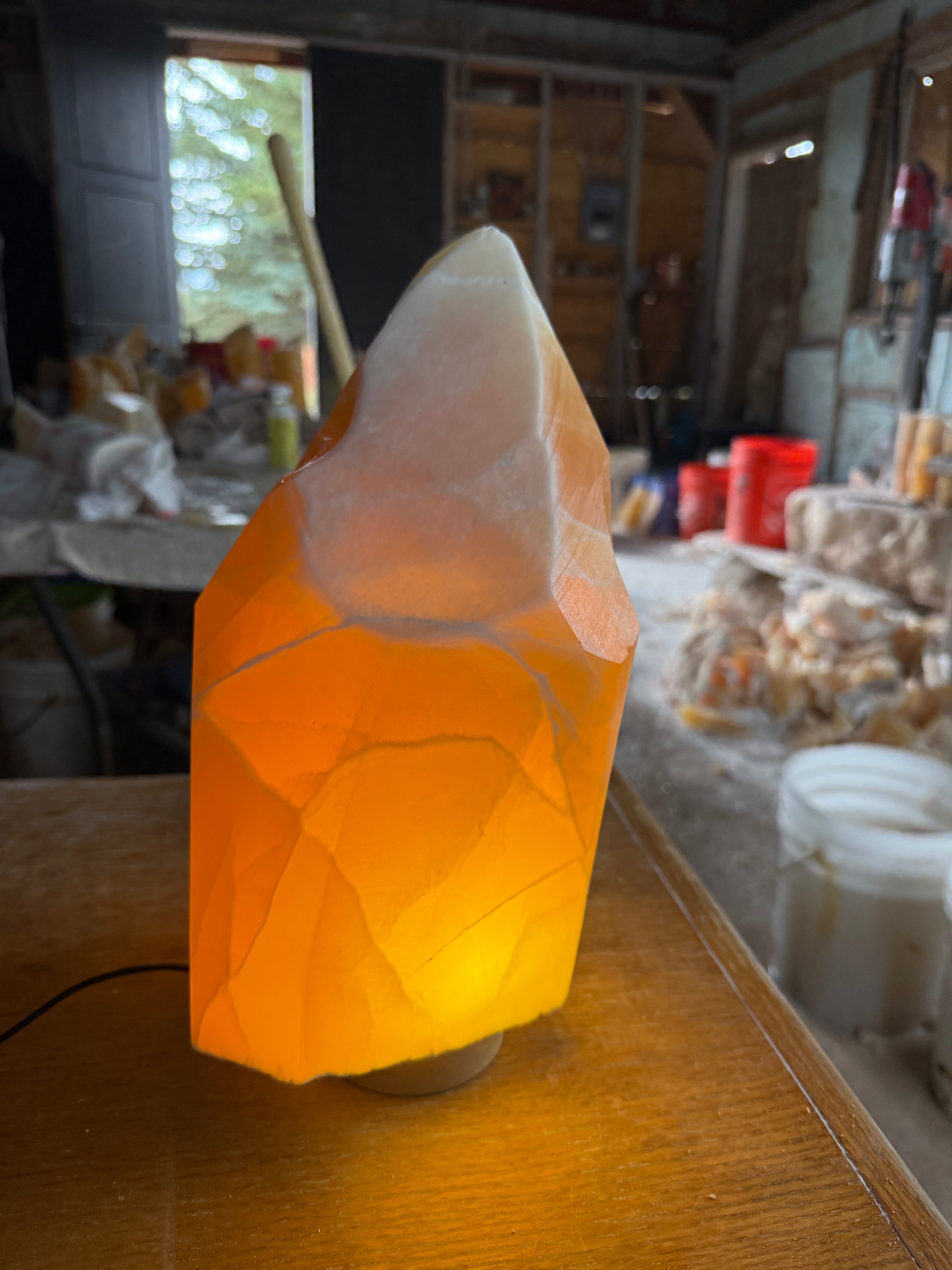 Large Glow lamp aka Rhino horn